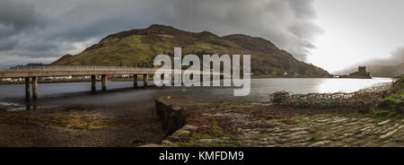 Le Château d'Eilean Donan Banque D'Images