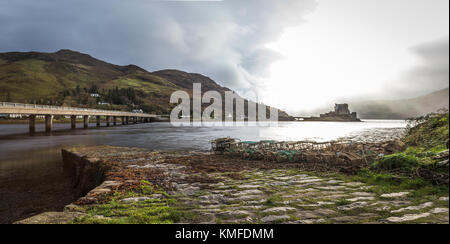 Le Château d'Eilean Donan Banque D'Images