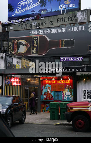 Vue sur la rue de NoHo.Near Bowery Street.Manhattan.New York City.USA Banque D'Images