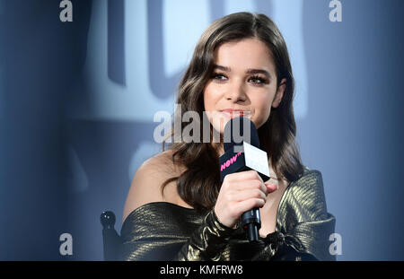 Construire un LDN avec Hailee Steinfeld à Shropshire House, Londres. Banque D'Images