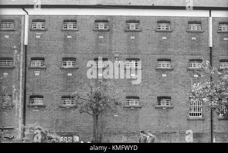 Les cellules à la prison hmp Winchester, Winchester, Hampshire, United Kingdom. 10 mai 2001. Banque D'Images