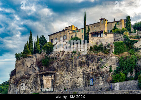 France. Vaucluse (84). Vaison la Romaine Banque D'Images