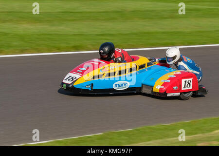 La Hyundai, Championnat side-car 2017 Cadwell Banque D'Images