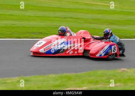 La Hyundai, Championnat side-car 2017 Cadwell Banque D'Images