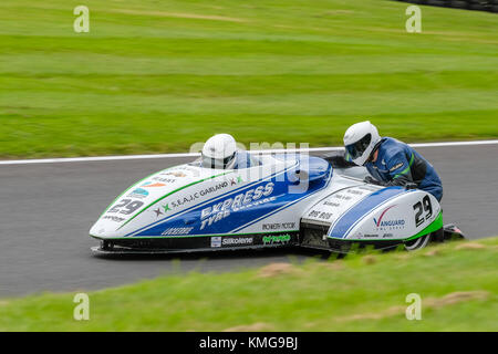 La Hyundai, Championnat side-car 2017 Cadwell Banque D'Images