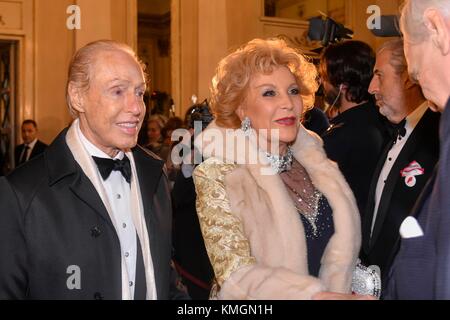 Milan, Italie. 07Th dec 2017. milan. Les arrivées à la première de la scala de la photo : Renato balestra : crédit photo agency indépendante/Alamy live news Banque D'Images