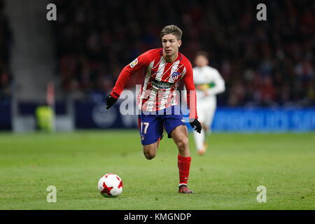 Madrid, Espagne. 29 novembre 2017. Luciano Vietto (Atletico) Football/Football : Espagnol 'Copa del Rey' match entre l'Atletico de Madrid 3-0 Elche CF au stade Wanda Metropolitano de Madrid, Espagne . Crédit : Mutsu Kawamori/AFLO/Alamy Live News Banque D'Images