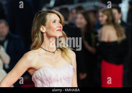 Londres, Royaume-Uni. Dec 12, 2017. Laura Dern arrive pour la premiere du film européen de ' : Le dernier des Jedi au Royal Albert Hall de Londres. Credit : Wiktor Szymanowicz/Alamy Live News Banque D'Images