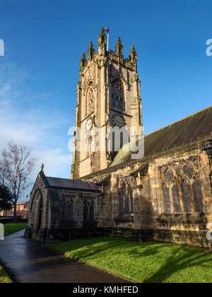 L'église paroissiale de tous les Saints à Driffield East Riding of Yorkshire Angleterre Banque D'Images