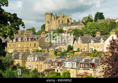 L'ancienne ville de Selkirk, dans la région des Borders, Scotland, UK Banque D'Images