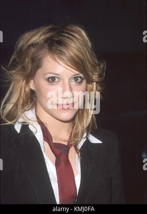 5/16/01 Los Angeles, Californie RTSlocomb / MediaPunch Brittany Murphy arrivant à la première de « Poulin Rouge ». Banque D'Images