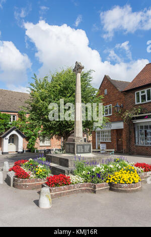 War Memorial, High Street, Watlington, Oxfordshire, Angleterre, Royaume-Uni Banque D'Images