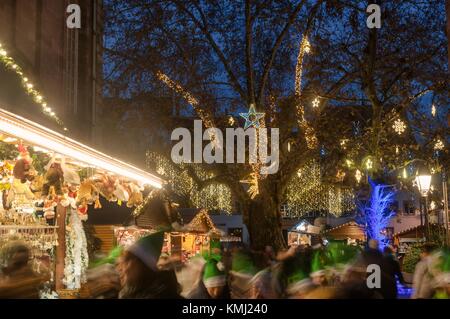 Marché de Noël de Strasbourg-Marché de Noël à Strasbourg Banque D'Images