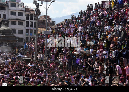 Holi Festival à Katmandu, Népal Banque D'Images