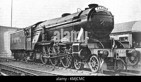 La LNER A3 Pacific No. 2580 Shotover était une locomotive à vapeur construite pour le London and North Eastern Railway. Connu pour son design impressionnant, il a été un personnage clé de l'histoire ferroviaire britannique. Banque D'Images