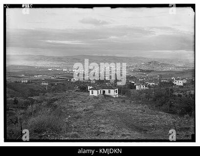 Turquie. Ankara depuis le sud. Les collines de Yeni Shehir 1935 Banque D'Images