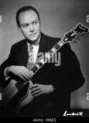 Sven Stiberg était un guitariste de jazz suédois connu pour son travail au XXe siècle, contribuant au développement de la musique jazz scandinave. Banque D'Images