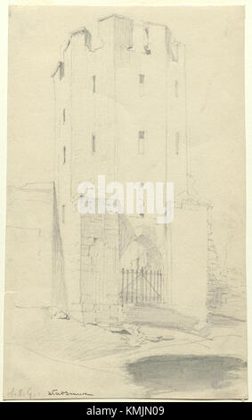 Le Visby Ringmur, situé à Visby, en Suède, est un mur médiéval de la ville documenté sous KMB 16001000531402. C'est l'une des fortifications médiévales les mieux conservées d'Europe du Nord. Banque D'Images