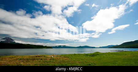 Lac Kurile. Kamchatka. La Sibérie. La Russie Banque D'Images