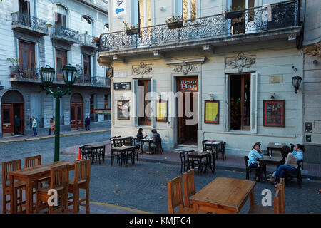 Todo Mundo bar, plaza Dorrego, San Telmo, Buenos Aires, Argentine, Amérique du Sud Banque D'Images