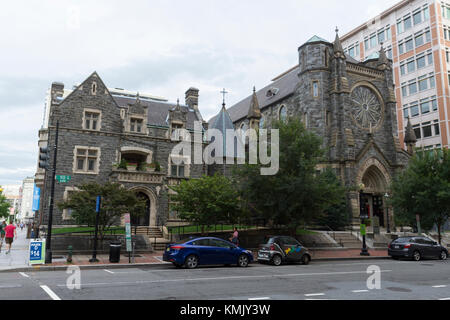 L'église catholique Saint Patrick à Washington DC, United States. Banque D'Images