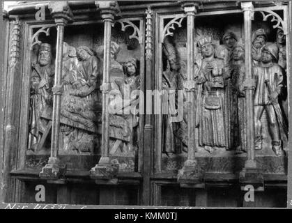 Storkyrkan (également connu sous le nom de Sankt Nikolai kyrka) est une cathédrale historique de Stockholm, en Suède. Cet important édifice religieux remonte à la période médiévale et reste une partie importante de la vie culturelle et religieuse suédoise. Banque D'Images