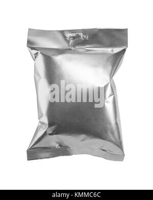 Net design d'emballages en aluminium. Pour l'alimentation Banque D'Images