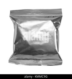 Net design d'emballages en aluminium. Pour l'alimentation Banque D'Images