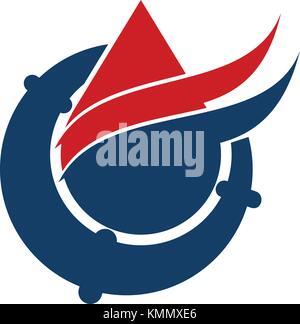 L'huile de chauffage de l'eau plomberie Illustration de Vecteur