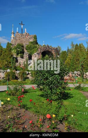Basilique Notre Dame de la Voïvodie de Grande-Pologne, Licheń. Banque D'Images