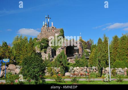 Basilique Notre Dame de la Voïvodie de Grande-Pologne, Licheń. Banque D'Images