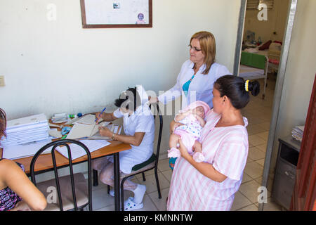 La clinique de maternité ou Palacio de la Maternidad, Cienfuegos, Cuba Banque D'Images