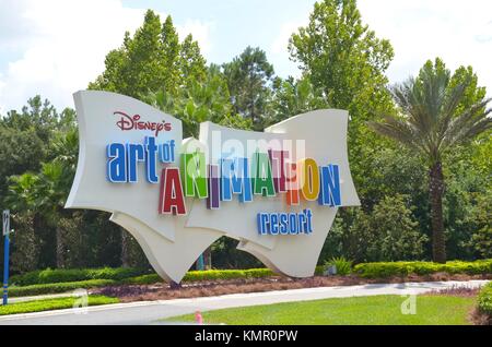 Le Disney's Art Of Animation Resort, Orlando, Floride, USA Banque D'Images