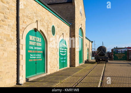 Angleterre Angleterre hartlepool Musée National de la Marine royale victorien restauré Hartlepool hartlepool marina County Durham england UK GB EU Europe Banque D'Images