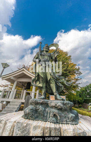 Agyo Roi Deva (Nio ou Kongorikishi) Guardian. Shoukoku-ji. Partie de Bando. Sanjusanka Zama City, préfecture de Kanagawa, Japon Banque D'Images