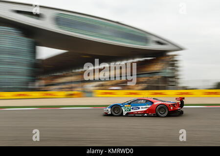 2017 WEC 6 heures de Shanghai au circuit international de Shanghai avec : Andy Priaulx, Harry Tincknell où : Shanghai, Chine quand : 05 Nov 2017 crédit : Qian Jun/ATP/WENN Banque D'Images