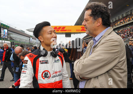 2017 WEC 6 heures de Shanghai au circuit international de Shanghai où : Shanghai, Chine quand : 05 Nov 2017 crédit : Qian Jun/ATP/WENN Banque D'Images