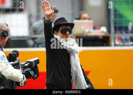 2017 WEC 6 heures de Shanghai au circuit international de Shanghai avec : JACKIE CHAN où : Shanghai, Chine quand : 05 Nov 2017 crédit : Qian Jun/ATP/WENN Banque D'Images