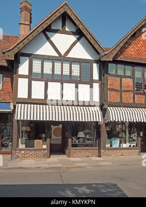 Haslemere, Shop High Street, Surrey, Angleterre, Banque D'Images