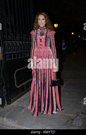 L'actrice Marisa Berenson assiste au 15e Los Prix de la Moda Marie Claire Awards à Madrid avec : Marisa Berenson où : Madrid, Espagne quand : 07 novembre 2017 crédit : Oscar Gonzalez/WENN.com Banque D'Images