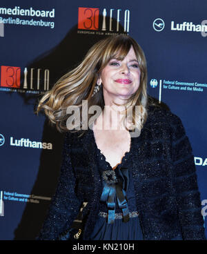 Berlin, Allemagne. 09Th Dec, 2017. L'actrice Nastassja Kinski arrivant à l'European Film Awards 2017 cérémonie à la Haus der Berliner Festspiele de Berlin, Allemagne, 09 décembre 2017. Credit : Jens Kalaene/dpa/Alamy Live News Banque D'Images