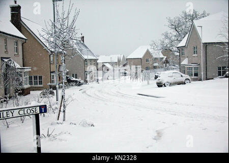 Elsenham, UK. Déc 10, 2017. Hits grand gel Crédit : Knelstrom Elsenham Ltd/Alamy Live News Banque D'Images