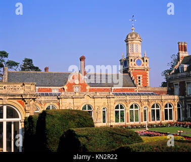 Somerleyton Hall, Village de Somerleyton, Lothingland, Suffolk, Angleterre, Royaume-Uni Banque D'Images