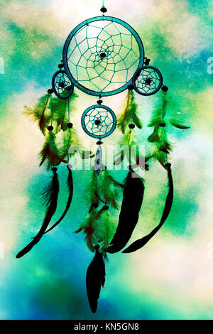 Native American dreamcatcher Banque D'Images