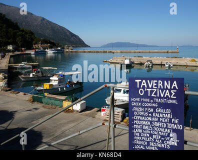 Poros, Kefalonia, Grèce. Banque D'Images