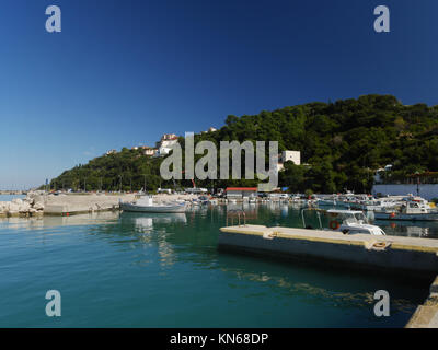 Poros, Kefalonia, Grèce. Banque D'Images