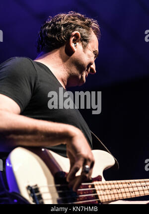 Les Stevie Nimmo Trio live au Edinburgh Blues 'N' Rock Festival à la Corn Exchange 2017 Banque D'Images