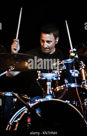 Les Stevie Nimmo Trio live au Edinburgh Blues 'N' Rock Festival à la Corn Exchange 2017 Banque D'Images