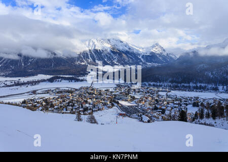 St Moritz Suisse Banque D'Images