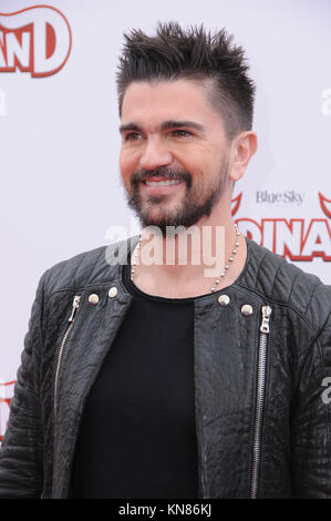 Los Angeles, CA, USA. Déc 10, 2017. - Juanes. ''Ferdinand'' Projection spéciale tenue à la 20th Century Fox Studio Lot - Zanuck Theatre de Los Angeles Crédit : Birdie Thompson/AdMedia/ZUMA/Alamy Fil Live News Banque D'Images